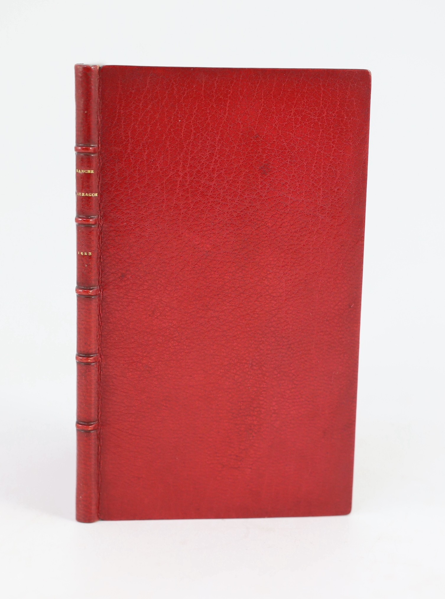 Cornielle, Pierre - Don Sanche d’Aragon, comedie heroique, 2nd edition, 12mo, later red morocco by Belz-Niedree, Guillaume de Luyne, Paris, 1653